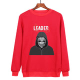 Squid Game Costume Loose Long Sleeve Crew Neck Sweater Women