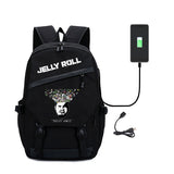 Jelly Roll Bag Backpack Large Capacity Backpack Schoolbag