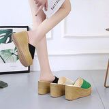 Platform Heels for Women Summer Fashion Platform Slippers