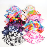 Bucket Hat Fishing Cap Cotton Print Fisherman Hat Printing Pattern Bucket Hat Male and Female Households