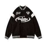 Man Fall Outfits Vintage Jacket Autumn and Winter Baseball Jacket
