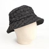 Bucket Hat Fishing Cap Cotton Print Fisherman Hat Vintage Denim Fashion Casual Sun-Proof Hat
