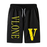 Vlone Shorts Men'S Summer Casual Sports Pants Loose Pants