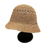 Summer Hats Women's Summer Hat Woven Bucket Hat
