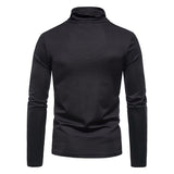 Men's Sweatshirt Men's Turtleneck T-shirt Slim Fit