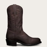 Western Shoes Autumn and Winter Men's Shoes round Toe Mid-Calf Sleeve Personality Men's Boots