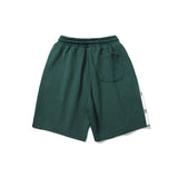 Men Shorts Summer Letter Print Stitching Casual Sports Pants