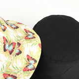 Bucket Hat Fishing Cap Cotton Print Fisherman Hat Summer Sun Hat