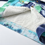 Children Jean Jackets Children's Clothing Autumn and Winter Warm Children's Denim Jacket