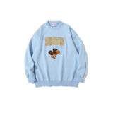 Men Sweater Cartoon Letter Embroidery Sweater Men's Pullover