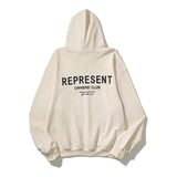 Kanye West Sunday Service Hoodie Rep Simple Letter Logo Printing High Street Hooded Sweater
