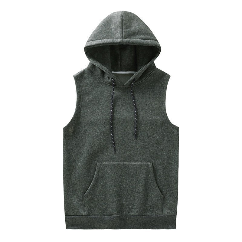 Moisture Wicking Tank Top Casual Fashion Sleeveless Hooded Vest