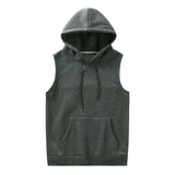 Moisture Wicking Tank Top Casual Fashion Sleeveless Hooded Vest