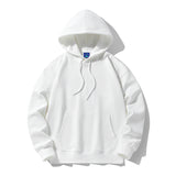 Men Hoodie Solid Color Hoodie Casual Loose plus Size