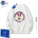 Nasa Children Hoodie Nasa Joint-Name Sweater Autumn Round Neck Loose Casual