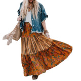 Coachella Music Festival Outfits Spring Fashion Printed Loose Casual