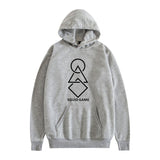 Squid Game Costume Anime Print Fashion Casual Hooded Sweatshirt