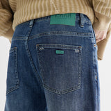 Men Jeans Blue Straight Jeans Men Spring Concise