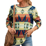 Romanian Gypsy Outfits Long-Sleeved T-shirt for Women