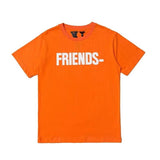 Vlone Printed Loose Hip Hop Shortsleeved Tshirt Hip Hop Men And Women