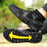 Hiking Shoes Spring and Summer Men's Shoes Hiking Breathable Flyknit Shoes Hiking Shoes Men