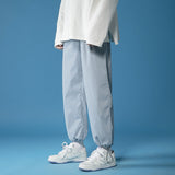 Men's Pants Autumn Solid Color Casual Men