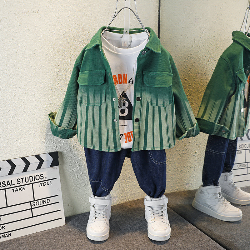 Toddler Boys Jackets Boys Fall Autumn Wear Denim Jacket