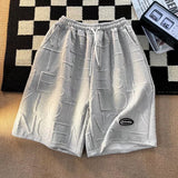Men White Shorts Men 'S Summer Loose Casual Pants