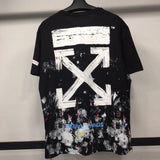 Off White T Shirt One Arrow Men'S Casual Short Sleeve Tshirt Owt