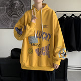 MEN'S Hoodie Cartoon Printed Coat