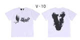 Vlone T Shirt Short Sleeve Couple Loose T-Shirt