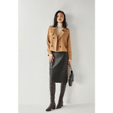 Gloria Vanderbilt Simple Twill Temperament Leisure Anti-Wrinkle Jacket