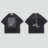Y2g Shirts for Boys Summer Trendy High Street Men's T-shirt