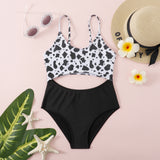 Children Swimwear Digital Printing Bikini