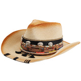Beth Dutton Hat Denim Straw Hat Outdoor Sun Hat