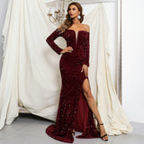 Skin Tight Long Dresses Sexy Evening Dress Women's Dress