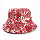 Bucket Hat Fishing Cap Cotton Print Fisherman Hat Bucket Hat Cotton Printed Sun Hat