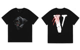 Vlone Shortsleeved Tshirt Men'S Casual Able Men'S Top