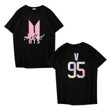 BTS Proof T Shirt T-shirt Summer Loose-Fitting Casual round-Neck Short Sleeve