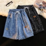 Men Denim Shorts Men's Summer