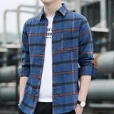 Men Shirts Long Sleeve Shirt Coat Loose