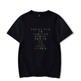 Squid Game Costume round Six Printed Short-Sleeved T-shirt