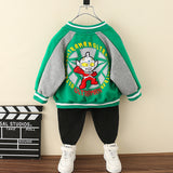 Toddler Boys Jackets Boys' Baseball Jacket Coat Spring, Autumn and Autumn Clothing