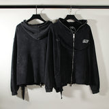 Askyurself Hoodie Zipper Hoodie Coat Tide