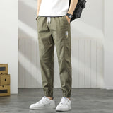 Cuffed Cargo Pants Summer Casual Stylish Pants Men's Trousers