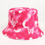 Bucket Hat Fishing Cap Cotton Print Fisherman Hat Spring and Autumn Baby Boy and Girl Summer Printing Pattern