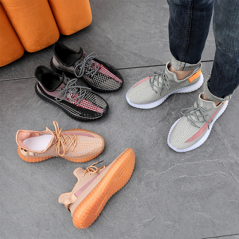 Men Sneakers Men Walking Shoes for Jogging Breathable Lightweight Shoes Men's Shoes Flying Woven Shoes Running Sneakers