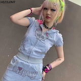 Vintage Y2g Shirts Autumn Women's Y2g Top