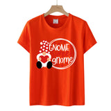 Valentine's Day T Shirts Couples Letter Heart Printing Women's Pullover T-shirt