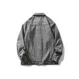 Man Fall Outfis Autumn Jacket Men & Women Trendy Loose Couple Denim Jacket